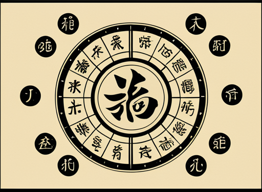 八宅有八种卦象，家宅坐向决定卦象(图2)