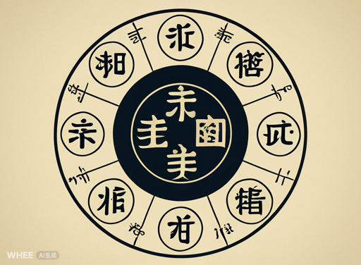 风水中的水口，水口的位置以具体情况而定(图1)