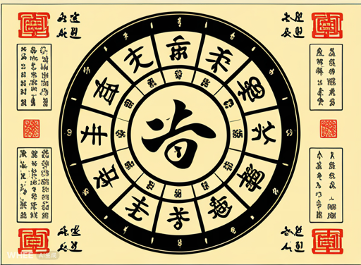 风水中的水口，水口的位置以具体情况而定(图3)
