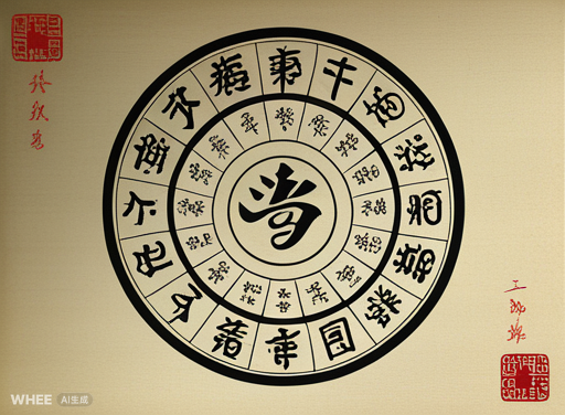 风水中的水口，水口的位置以具体情况而定(图4)